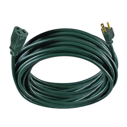 50FT Green Single Outlet Extension Cord